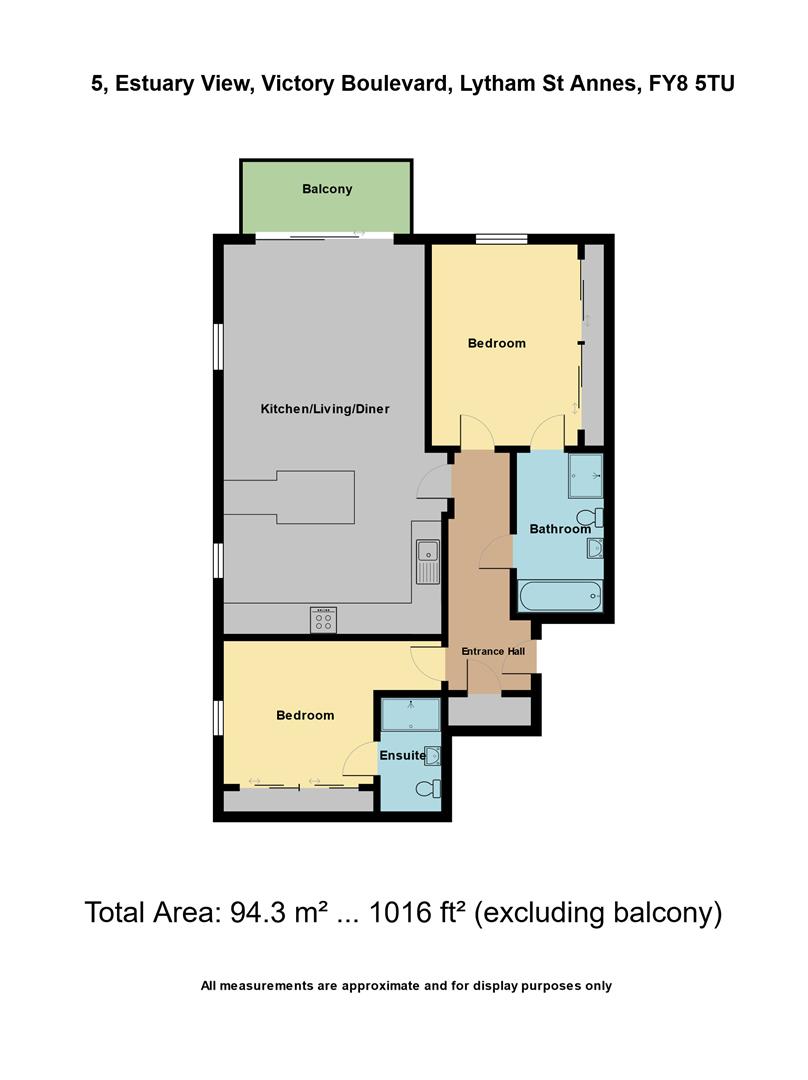 Property details for Estuary View, Victory Boulevard, Lytham £525,000 Vebra